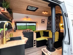 Customizing camper van furniture