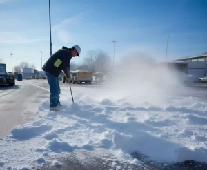 snow and ice risks in parking facilities